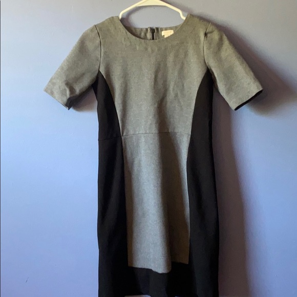 J. Crew Paneled Stretch Color-block Dres - Picture 3 of 5